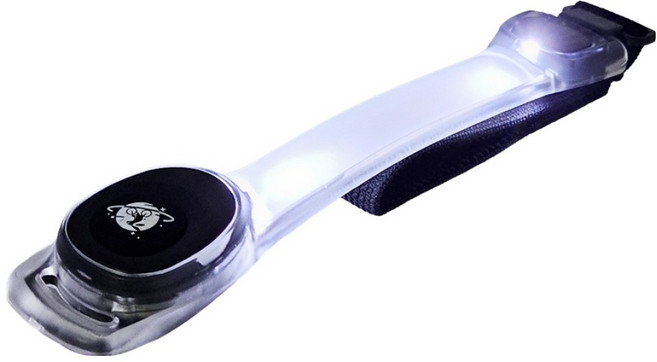 트레벨로 LED 스포츠 암밴드 라이트, 화이트, 1개