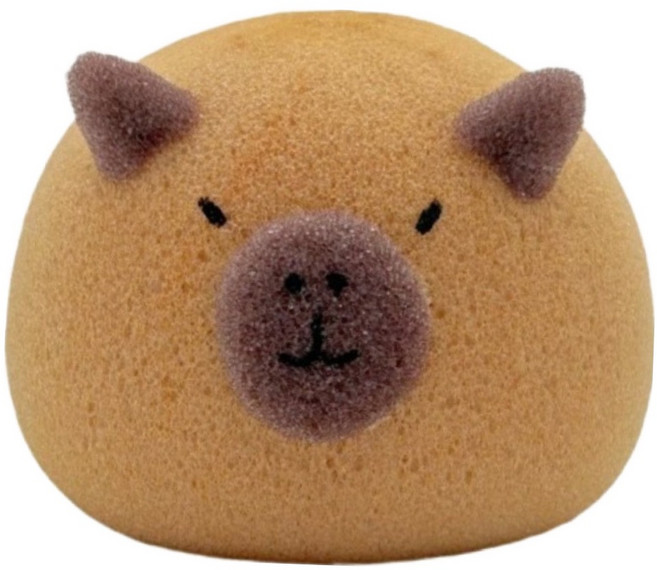 卡比巴拉沐浴起泡海綿球, 1個, 10g