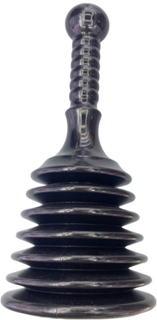 블랙조인 세면대 싱크대 미니 일체형 뚫어뻥, 블랙