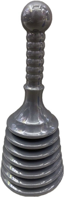 블랙조인 세면대 싱크대 미니 일체형 뚫어뻥, 그레이