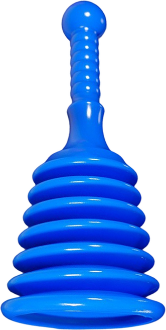 블랙조인 세면대 싱크대 미니 일체형 뚫어뻥, 블루