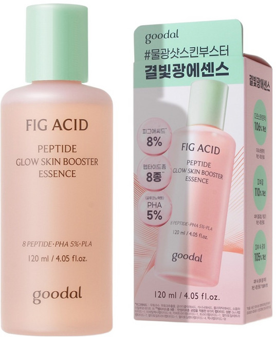 goodal 無花果酸胜肽肌膚前導精華液, 120ml, 1個