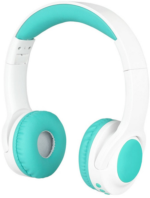 나비 키즈 블루투스 유무선 헤드셋, 화이트, NV196-CHD2G-W