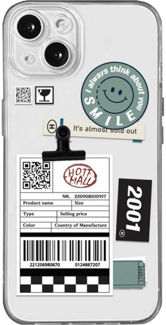 hottmall 微笑標籤手機殼