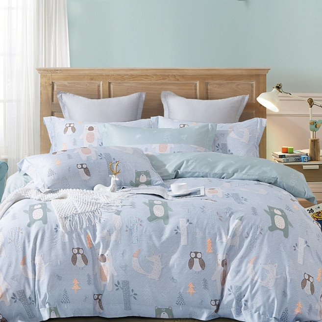 E-ROU 伊柔寢飾 吸濕排汗抗菌天絲床包 + 枕套 2個 台灣製