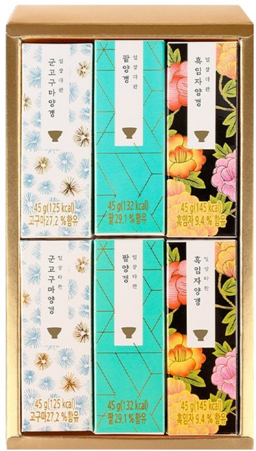 ILSANGDAWAN 雙溪名茶 羊羹 6入組, 270g, 1套