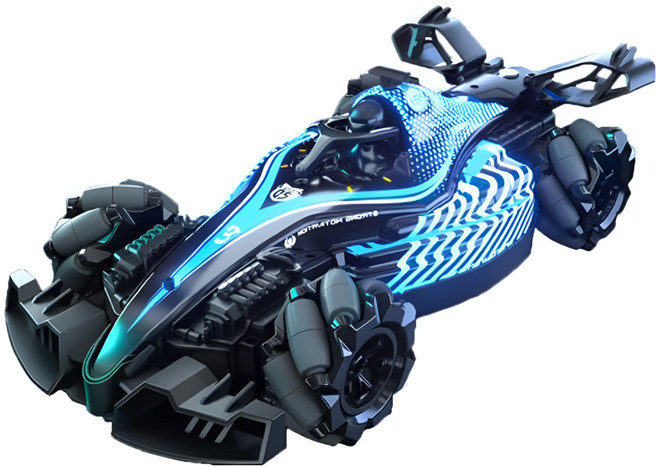 F1 드리프트 슈퍼 RC카 34.5 x 17 x 10 cm, 블루, 1개