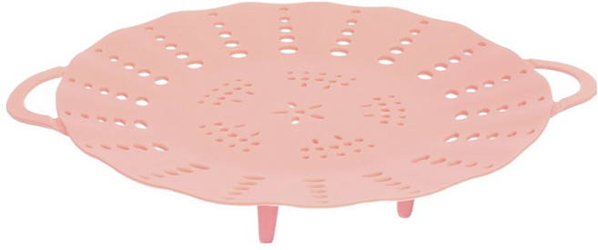 실리팟 프리미엄 찜기받침 피치핑크, 25.1cm, 1개
