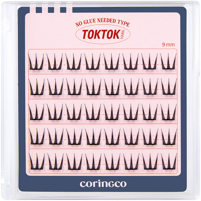 코링코 톡톡하라 노글루 속눈썹, 뮤즈, 1개