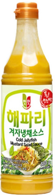 겨자냉채소스, 880g, 1개