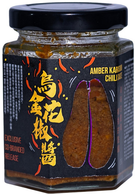 澎湖伯 魚香涎聯名款 烏金花椒醬, 170g, 1個