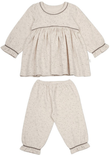 피카부 아동용 레귤러핏 블라썸 파자마 긴팔 상하의 세트