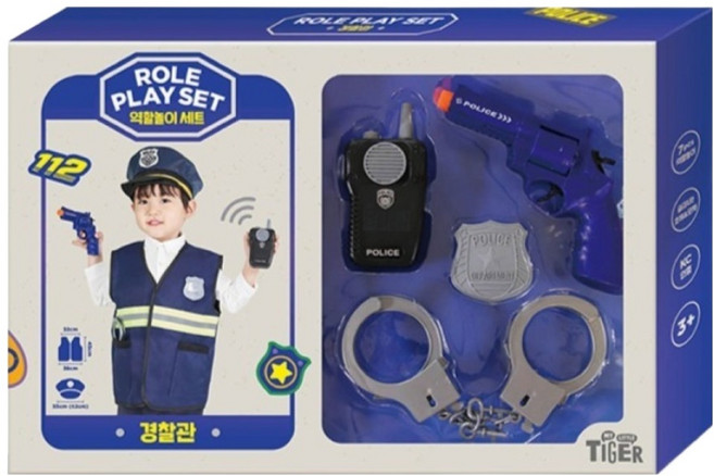 마이리틀타이거 역할놀이 경찰관 세트