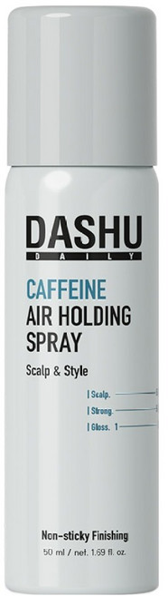 다슈 데일리 카페인 에어 홀딩 헤어스프레이, 50ml, 1개