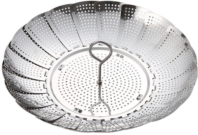 4BNK 스텐 304 접이식 찜기, 26.2cm, 1개
