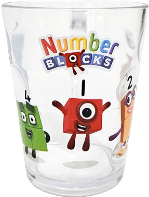 르번 넘버블록스 물방울컵, 혼합색상, 1개, 300ml