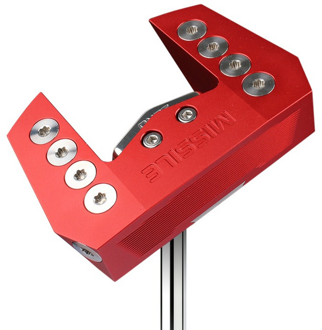 미사일 골프 제로 토크 퍼터 레드 81cm(32인치), 2도