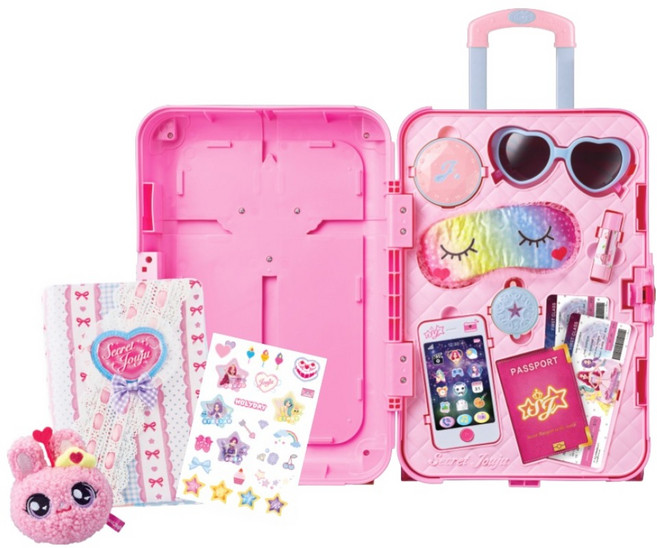 시크릿쥬쥬 매직 캐리어 다이어리 세트, 혼합색상, 1세트