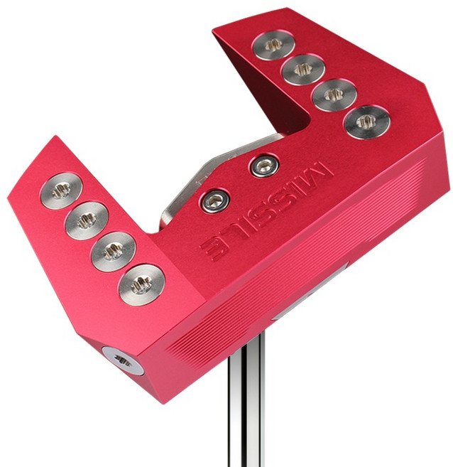 미사일 골프 제로 토크 퍼터 핑크 83cm(33인치), 상세페이지 참조, 2도