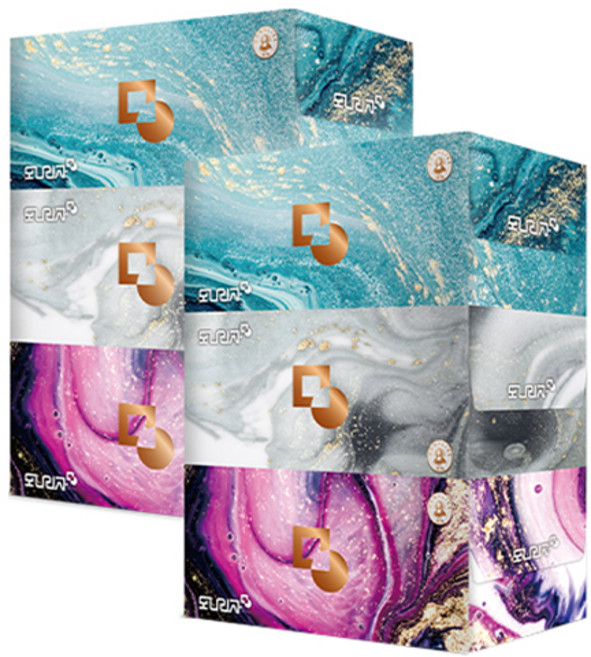 모나리자 부드러운 미용티슈 2겹, 280매, 6개