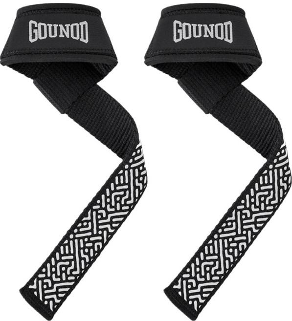 SKDK Sales Pick 握力帶 2入, 1套, GOUNOD 黏貼式神諭帶 黑色