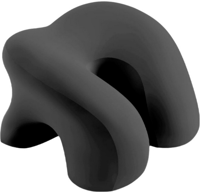 담다원 메모리폼 낮잠 수면 팔 베개, 블랙