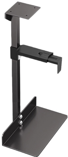 와이홉 컴퓨터 본체 행거 거치대, A타입 블랙, 1개