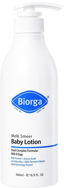 바이오가 멜크 스미얼 아기 로션, 500ml, 1개