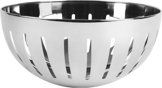 EXCELSA Elegance 不鏽鋼水果籃, 1個, 銀色