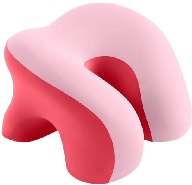 담다원 메모리폼 낮잠 수면 팔 베개, 핑크