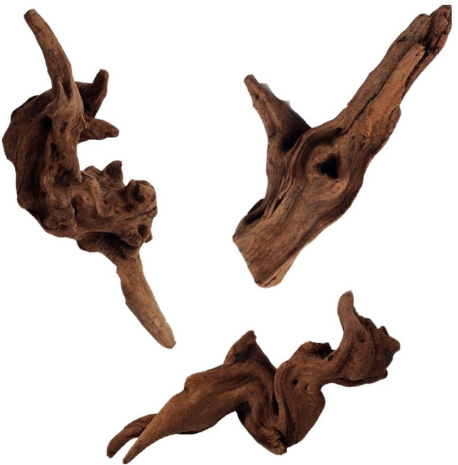 샘아쿠아 리프레쉬 레드 드리프트 유목 3종 세트, 1세트