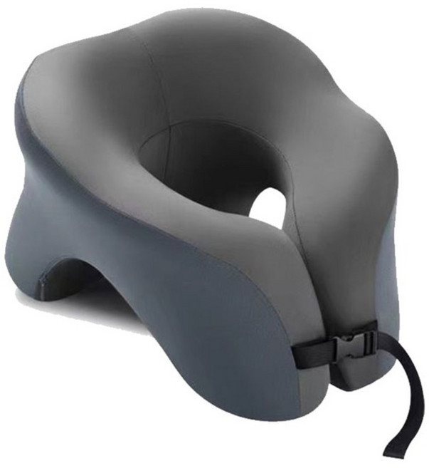 봄날애 메모리폼 엎드려자는 사무실 책상 쿠션 낮잠 목베개, 그레이