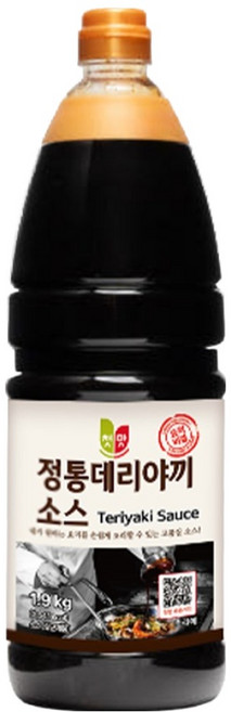 첫맛 정통 데리야끼 소스, 1.9kg, 1개