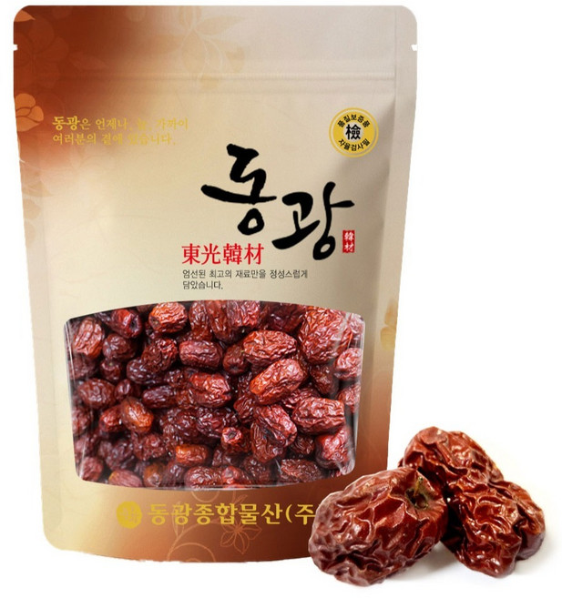 동광한방몰 국내산 경산 대추, 180g, 1개