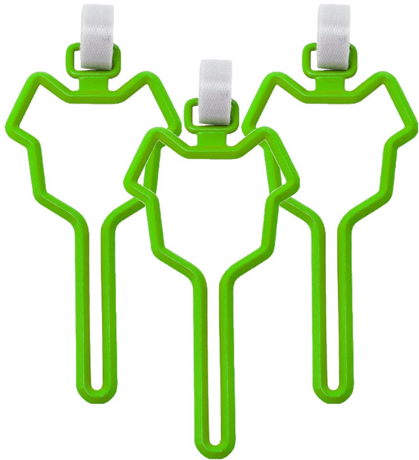 그린허그 강아지 배변봉투 핸즈프리 풉백 홀더, 그린, 3개, 1개입