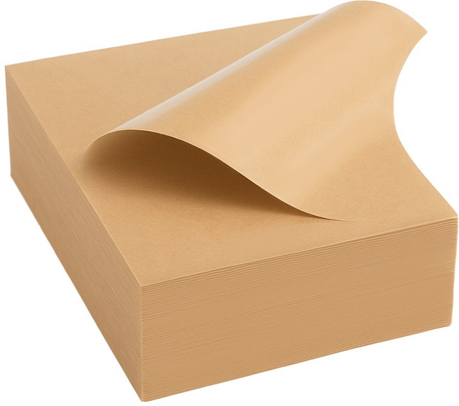 영신페이퍼 황노루지 크라프트 식품용 기름종이 시트형 직사각 30cm, 1000개