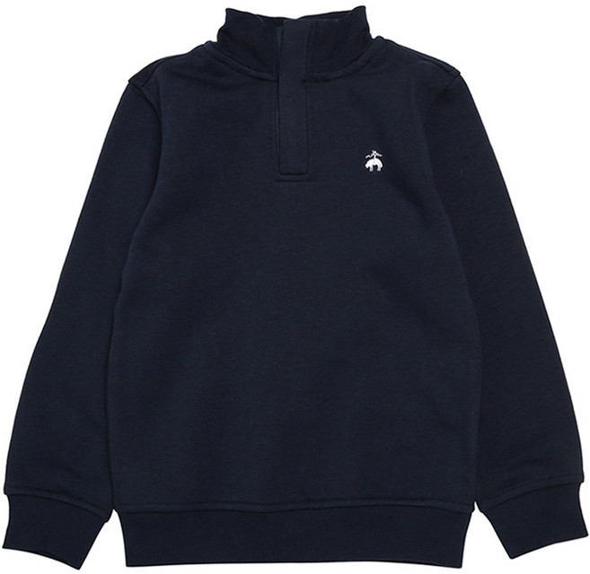 브룩스브라더스키즈 하프 집업 스웨터