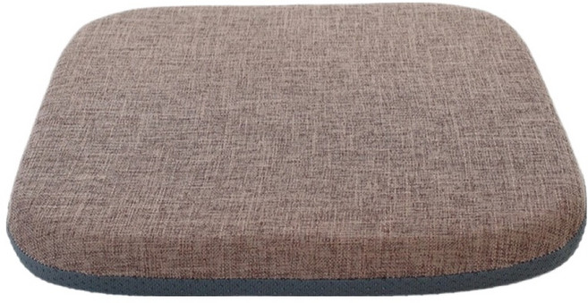 HONDONI 日式麻布加厚防滑記憶棉方形坐墊 L2-CO