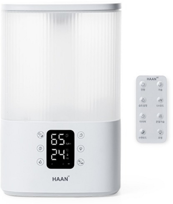 한경희생활과학 이지라이프 무드등 자동습도조절 복합식 가습기 4L, HAAN-HD1100P, 화이트