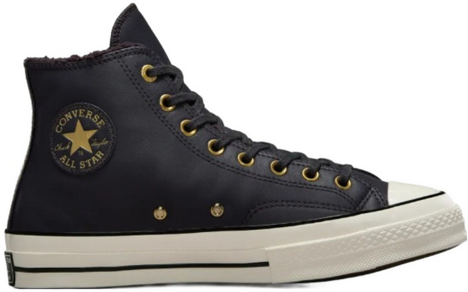 컨버스 척 70 레더 퍼 쉐르파 운동화 A12444C