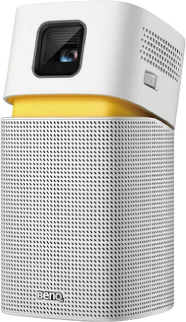 벤큐 내장배터리 블루투스 안드로이드 OS 캠핑 휴대용 미니빔 프로젝터, GV1+