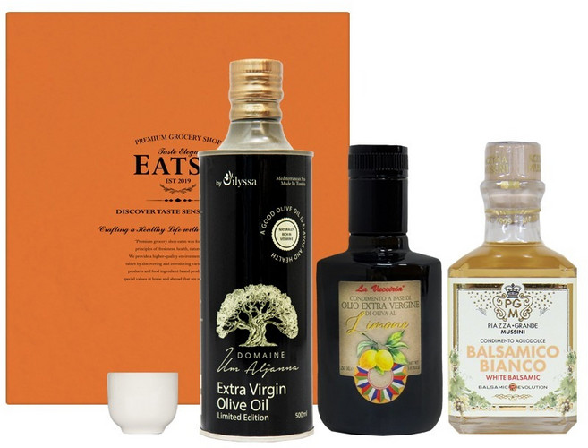 잇츠앤 올리브오일 발사믹 3종 선물세트 B, 1세트