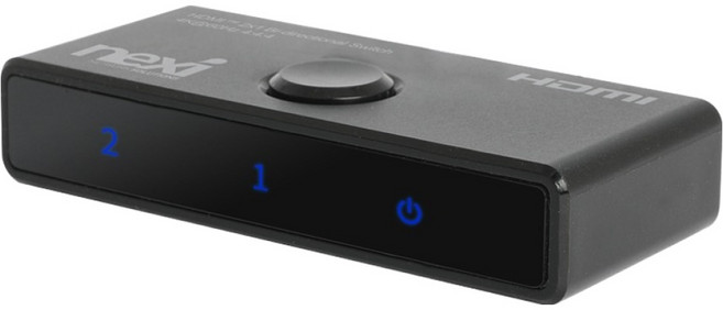 넥시 1:2 2:1 4K HDMI 양방향 스위치, 1개