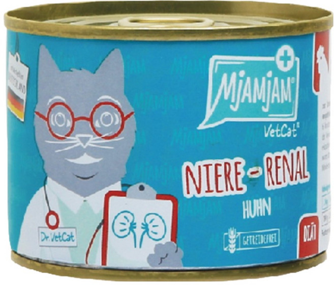 MjAMjAM 魔力喵 貓用雞肉處方罐, 200g, 1個, 低磷腎臟