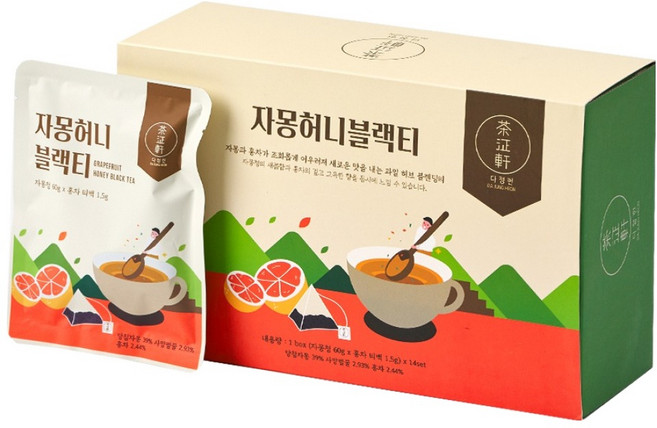 다정헌 자몽허니블랙티, 1세트