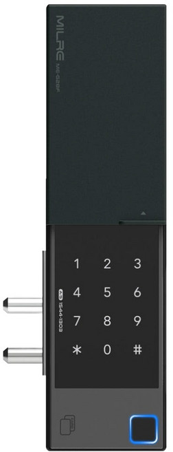 Milre 美樂 指紋辨識 + 密碼 + 卡片鑰匙 玻璃門電子鎖 ME-G28F, 顧客自行安裝