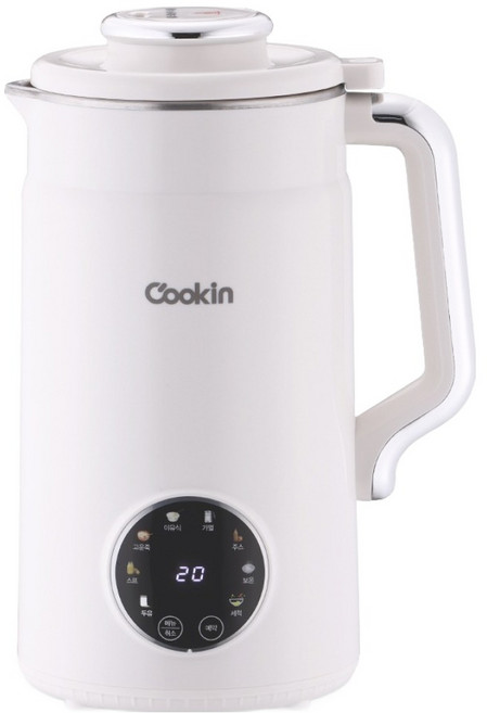 키친플라워 쿠킨 모닝 타임 스텐 304 두유 제조기 1.2L, KEM-MGT1306SDCP