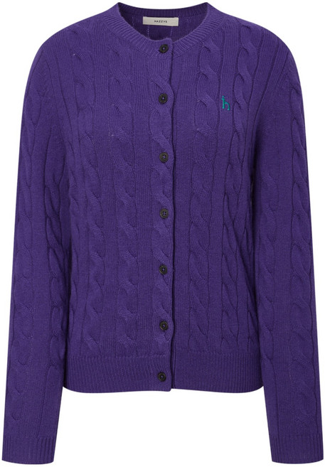 헤지스 여성용 짜임 울캐시미어혼방 가디건