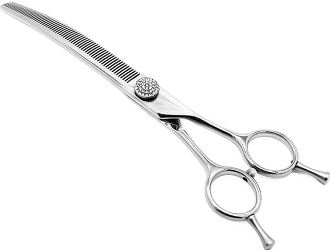 실버라인 국민 커브 숱가위 6.5인치, 1개