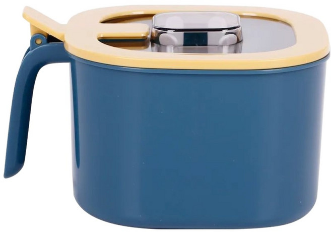 HIKARI 日光生活 4格調味盒 M700-7 藍色, 1個, 100ml